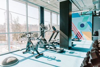 State-of-the-art fitness center